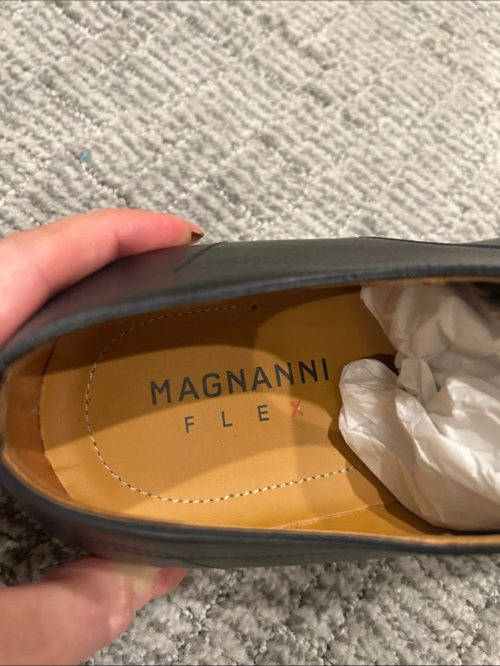 Magnanni  Maddin Flex in Black 8.5